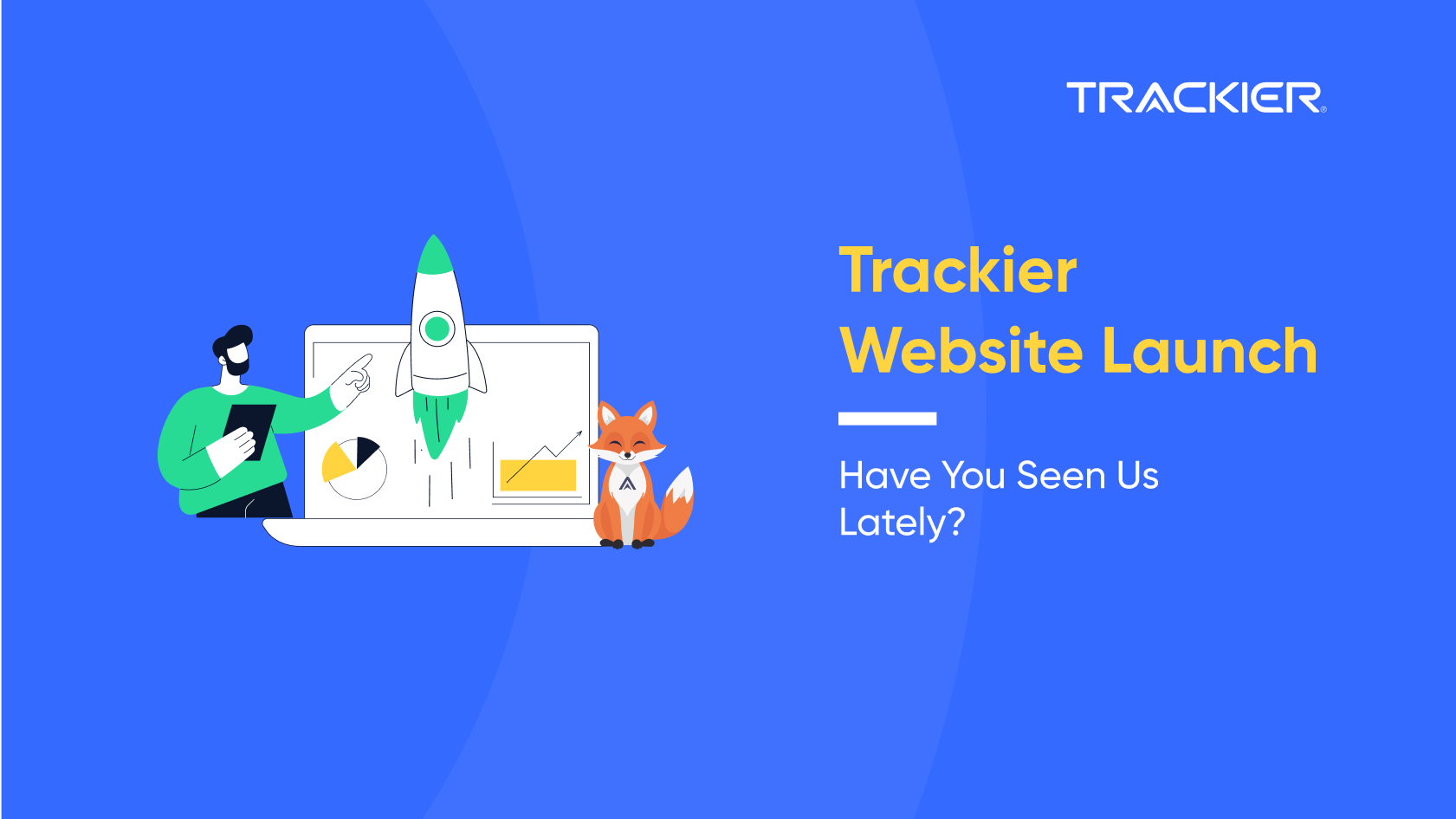 Trackier Website Launch