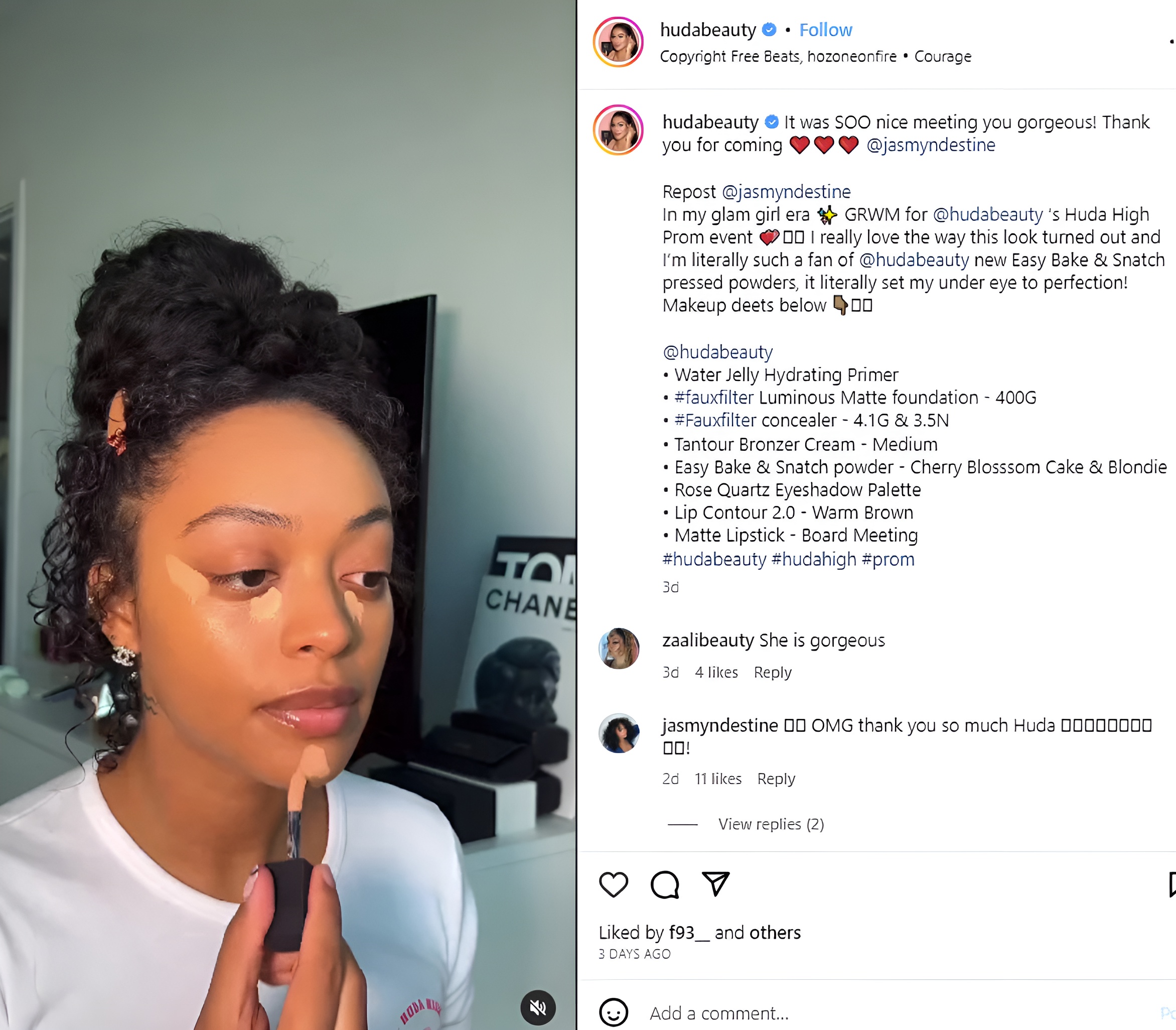 Huda Beauty: Partnered with Macro and Micro-influencers