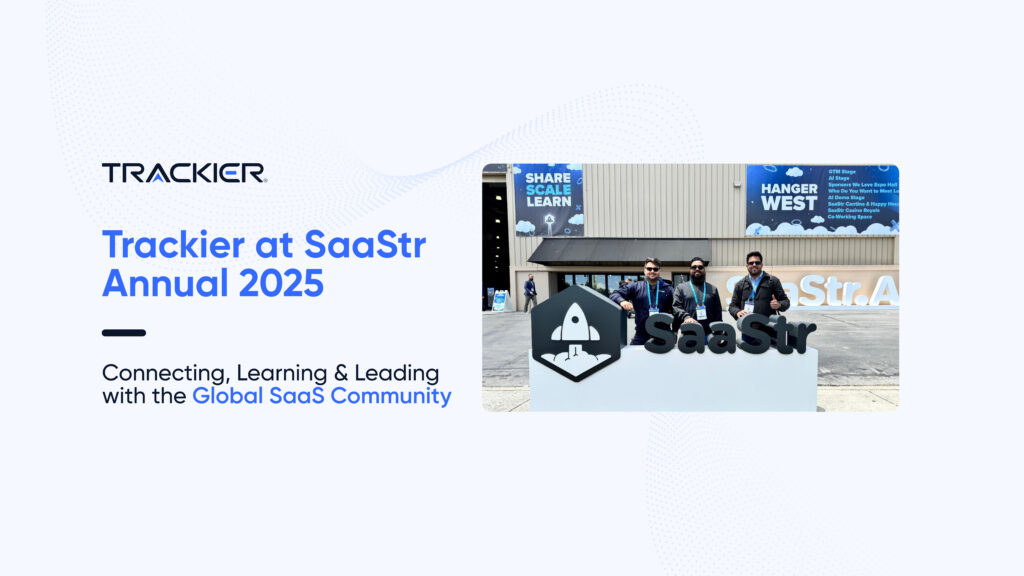 Trackier at SaaStr Annual