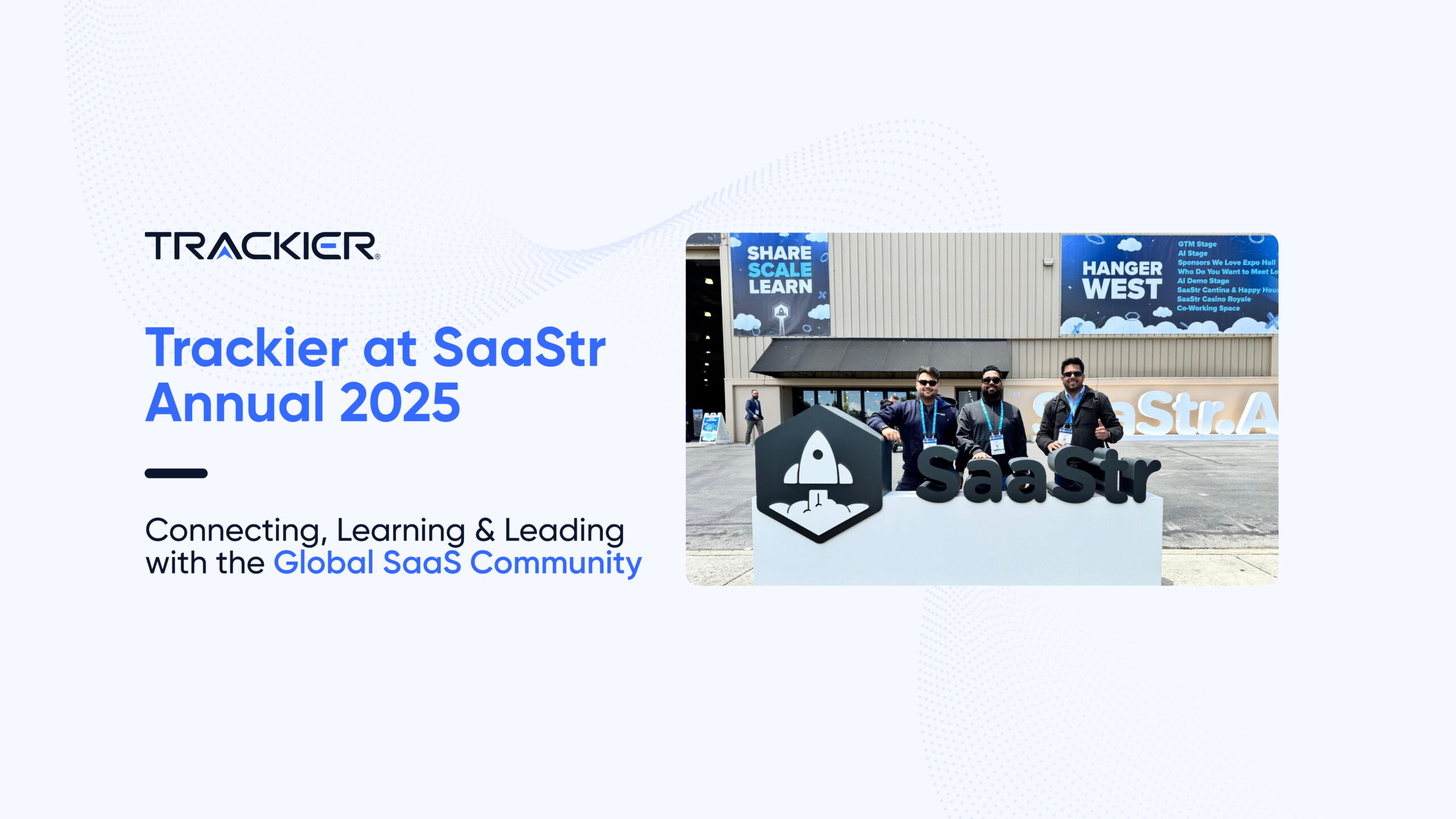 Trackier at SaaStr Annual