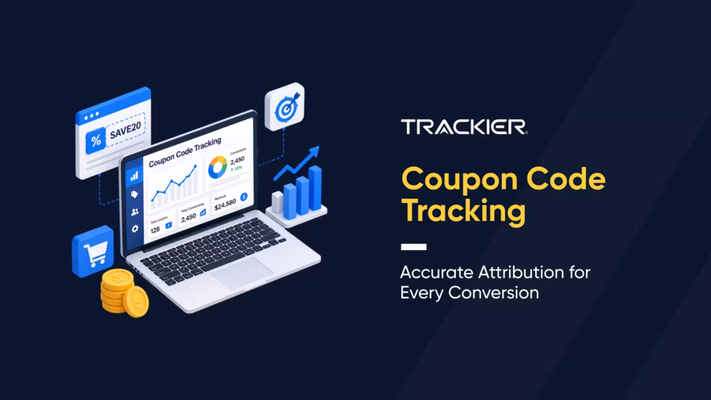 Coupon code tracking blog banner